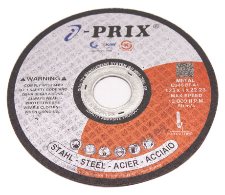 ĐÁ CẮT IPRIX ES46 125 X 1.0 X 22.23MM                                